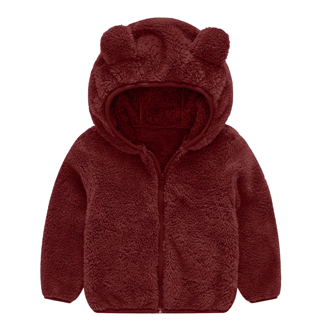Lune London | Women's fleece jacket with cute bear ears design