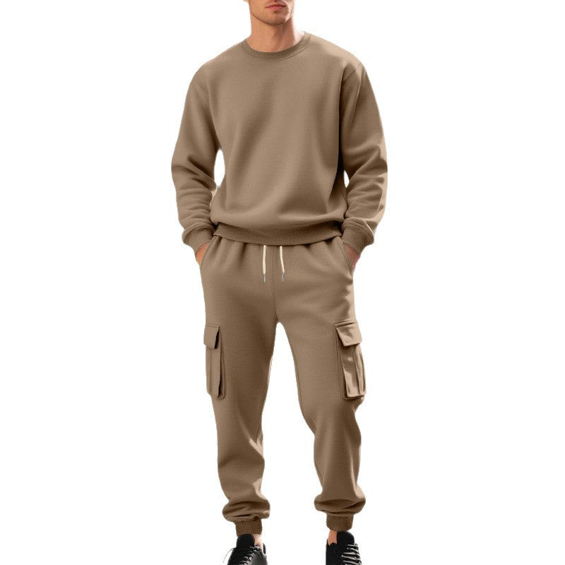 Men's casual sweatshirt and cargo jogger combination Lune London