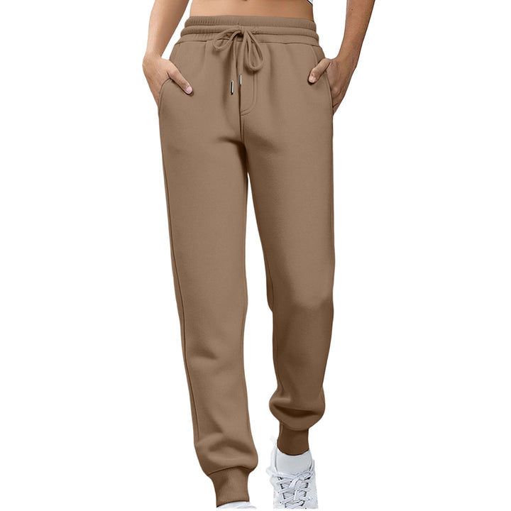 Women Relaxed Fit Sweatpants with Elastic Waistband and Side Pockets Chic & Stil