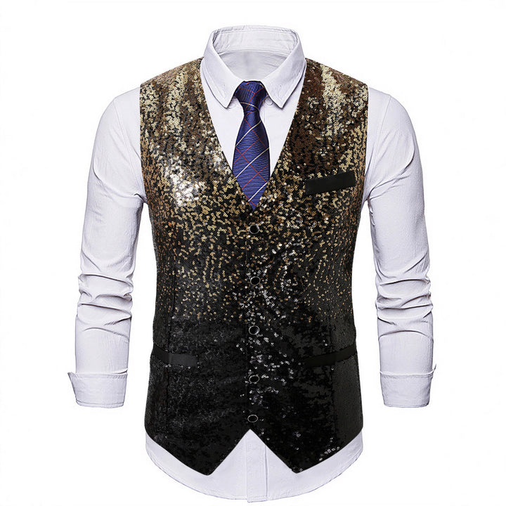 Men's Elegant Sequin Blazer Lune London