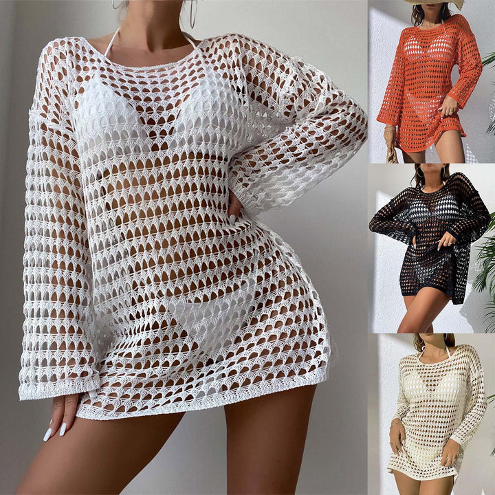 Lune London 1750920298 Women's Crochet Beach Tunic
