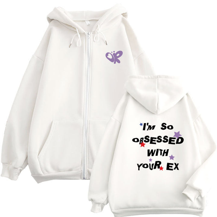 Sweat à capuche pour femmes avec imprimé ludique et coupe confortable Chic & Stil