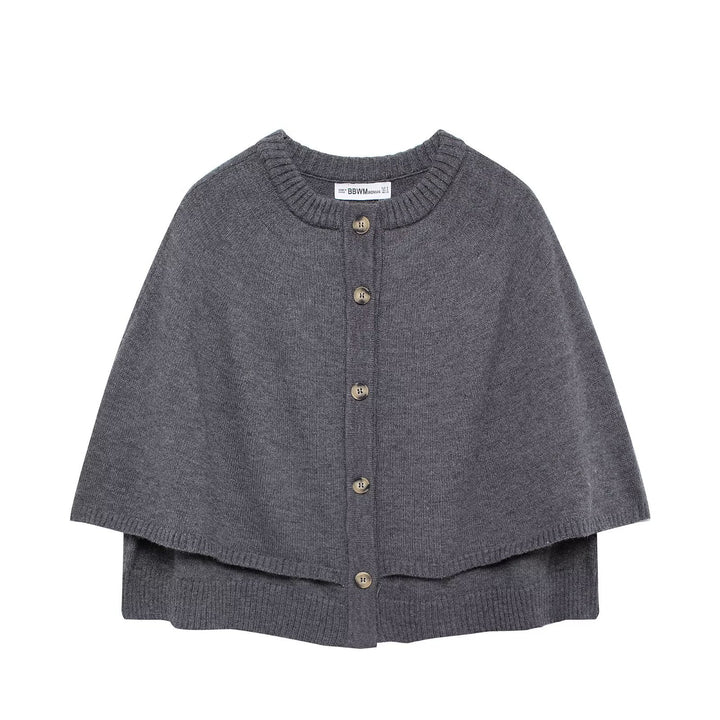 Lune London women's knitted poncho
