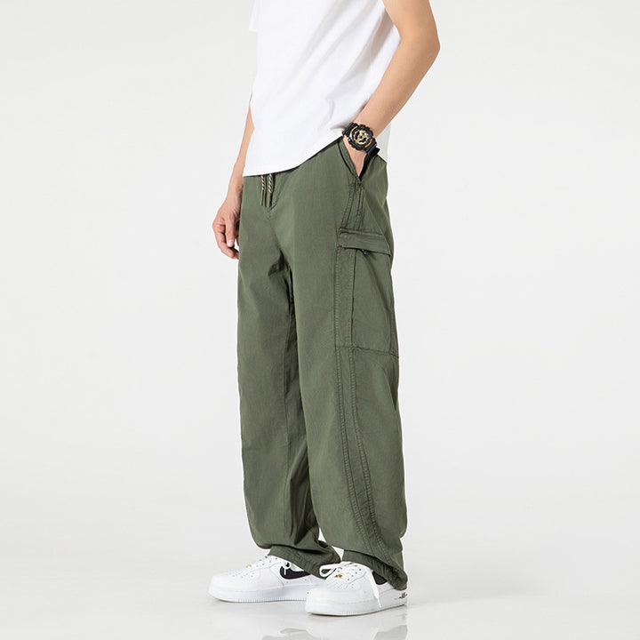 Pantalons cargo confortables pour hommes avec poches latérales et poches arrière pratiques Lune London