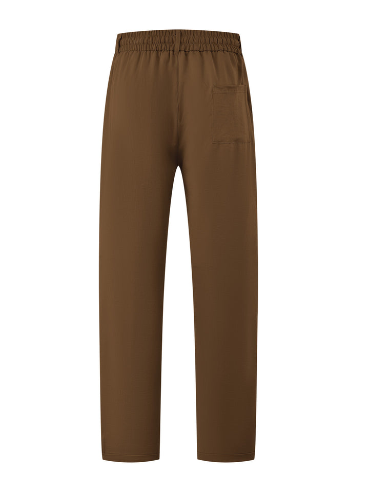 Functional leisure pants for men with elastic waist and practical side pockets Lune London