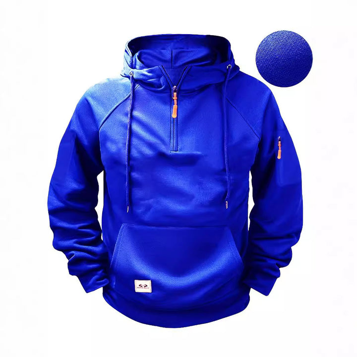 Men's sporty chic hoodie sweatshirt