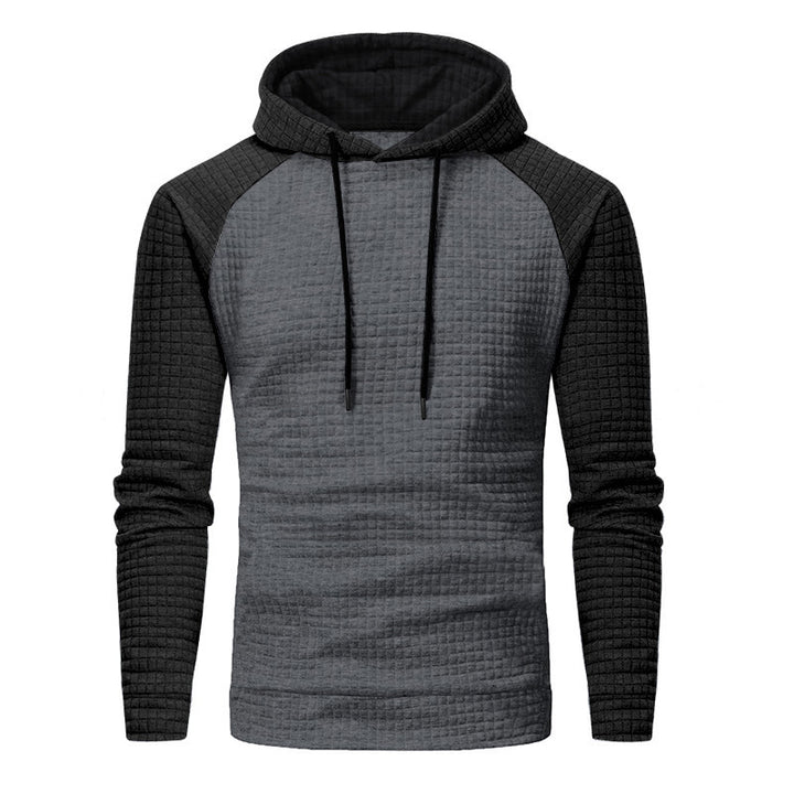 Men's hoodie with textured design and modern cut Lune London