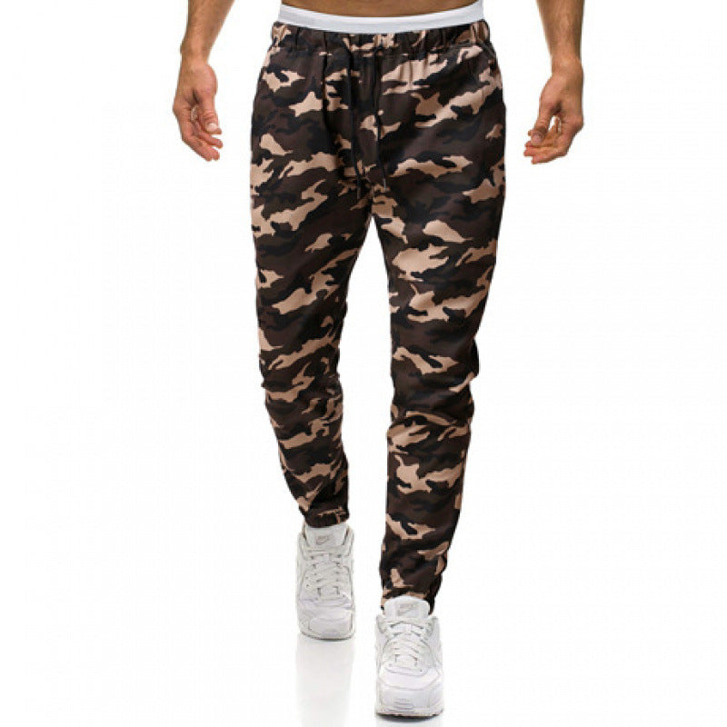 Lune London Camouflage Design Jogging Pants for Men