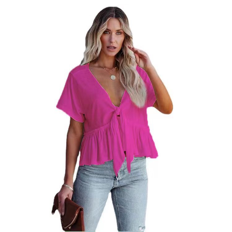 Shirt for women with a relaxed fit and gathering Lune London