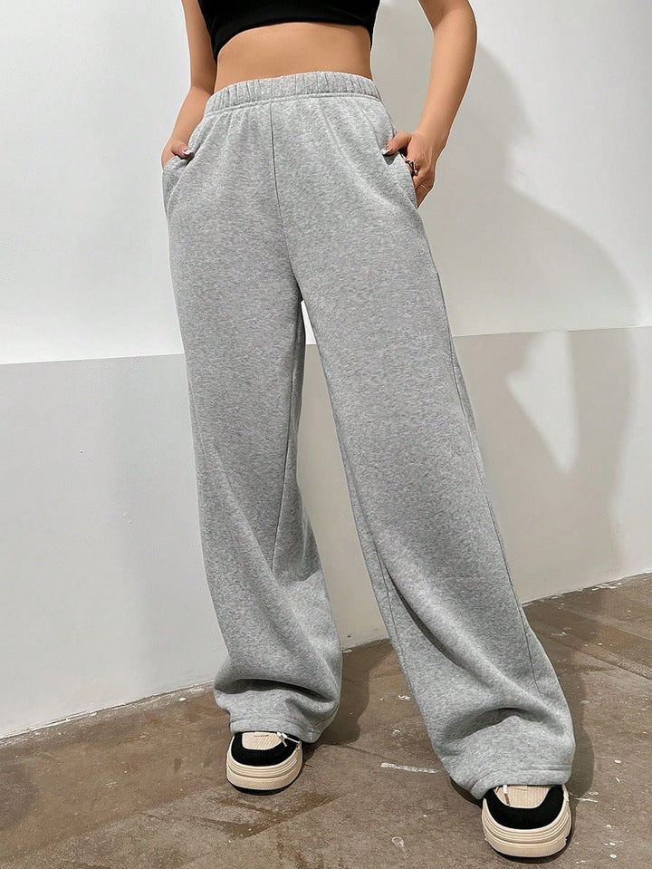 Lune London | Women's Comfortable High-Waist Leisure Pants with Wide Cut