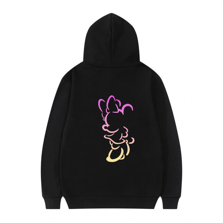 Women's hoodie with artistic cloud design and soft inner lining Chic & Stil
