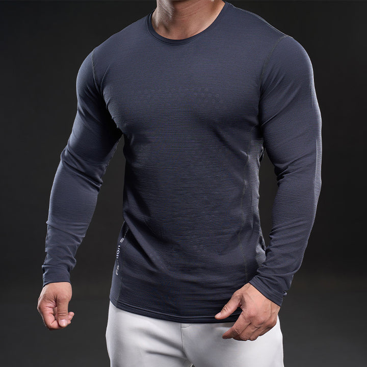 Men's functional long sleeve breathable shirt Lune London