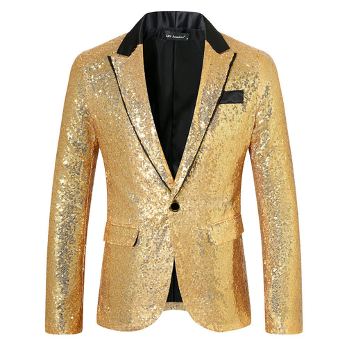 Man Blazer sequins glamour Lune London