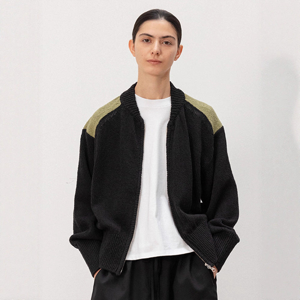 Cardigan féminin à la mode avec zipper Chic & Stil