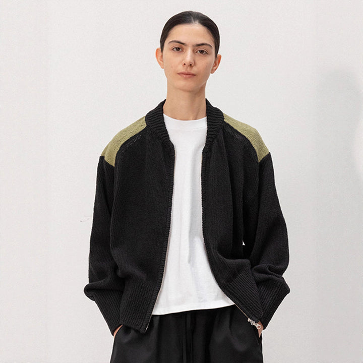 Cardigan féminin à la mode avec zipper Chic & Stil