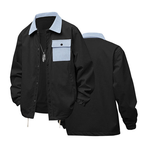 Casual transition jacket for men with multifunctional pockets Lune London