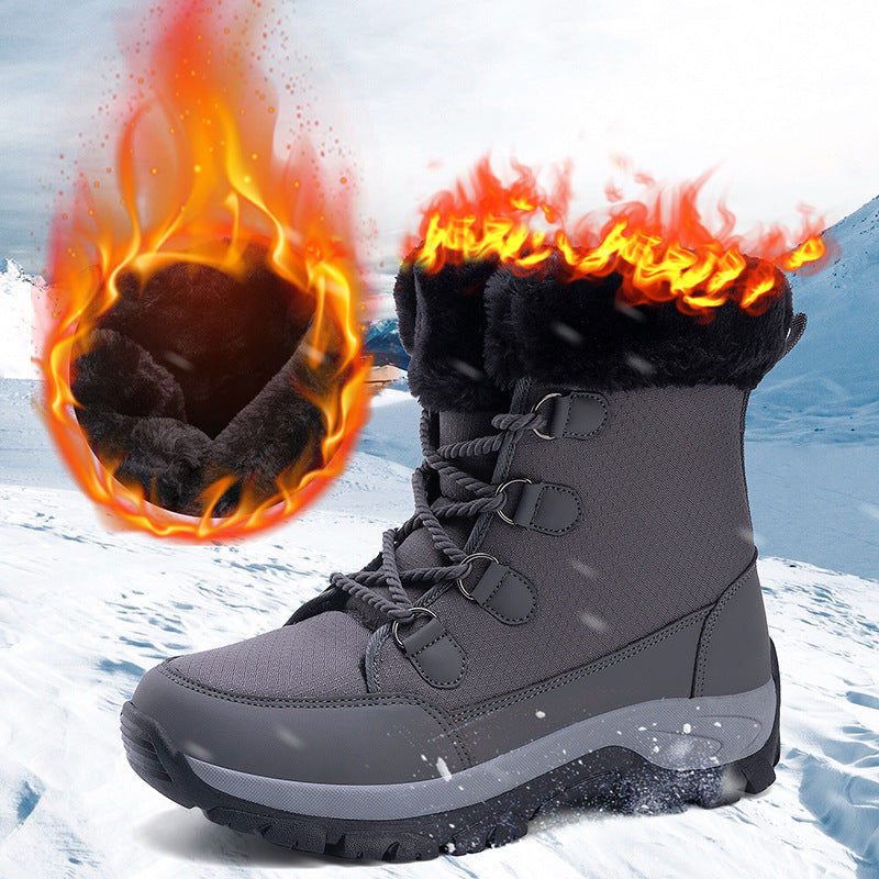Insulated winter boots for women with warm lining Lune London