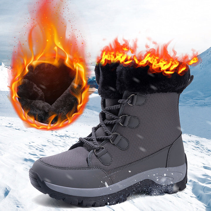 Insulated winter boots for women with warm lining Lune London