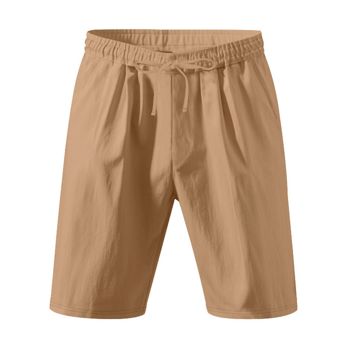 Leisure shorts for men in lightweight and breathable material with an elastic waist Lune London