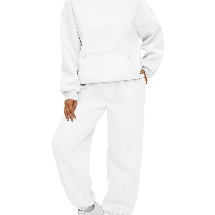 Women's leisure jogging suit with soft lining and practical pockets Chic & Stil
