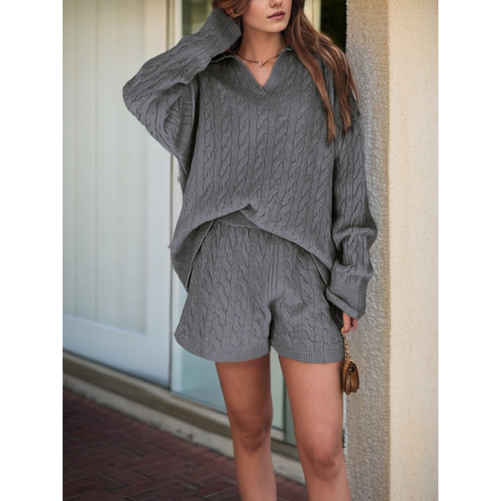Women comfortable knit top with a relaxed fit and high-quality details Lune London