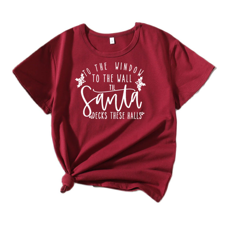 Women Graphic T-shirt Holiday Theme Lune London