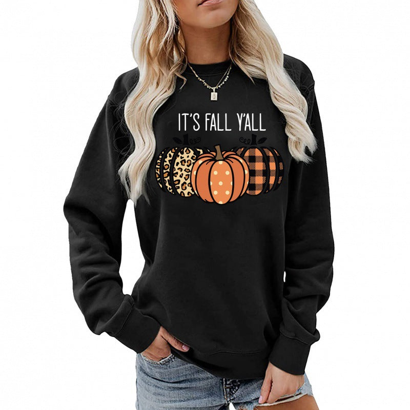 Women’s sweatshirt with playful autumn motif and comfortable fit Lune London
