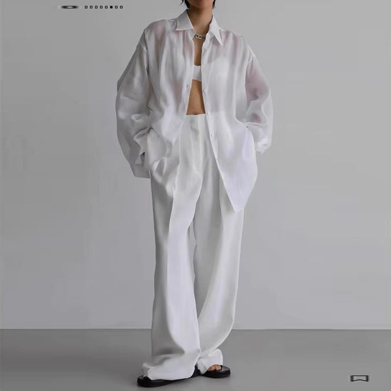 Chemise décontractée pour femmes avec des manches larges Chic & Stil