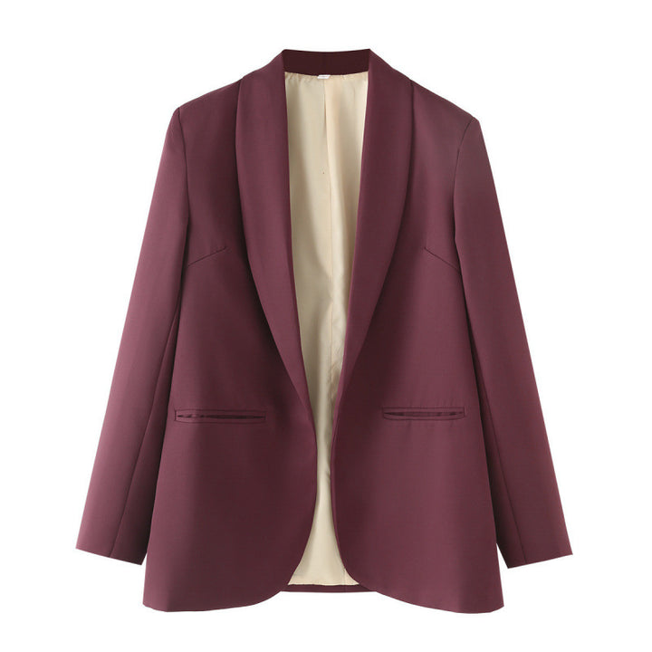 Ladies elegant blazer with unique cut and pockets Lune London