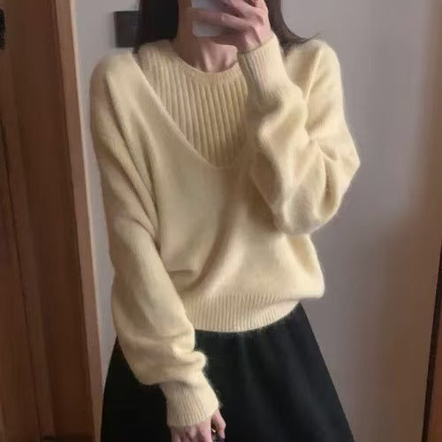 Casual knit pullover for ladies Lune London