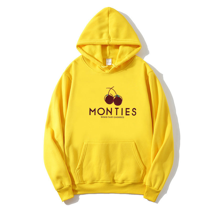 Women's hoodie with fruity logo print Chic & Stil