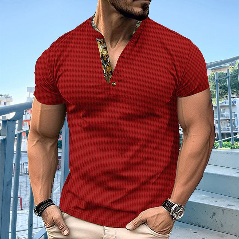 Men's polo with modern collar Lune London