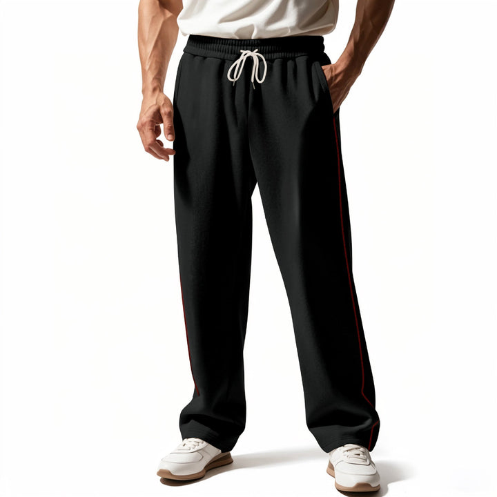 Men's Comfortable Jogging Pants with Zipper and Side Pockets Lune London