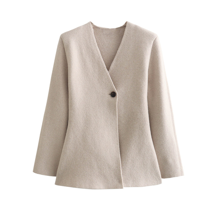 Cardigan Élégant Femme avec Coupe Moderne et Fermeture Boutonnée Complète Chic & Stil
