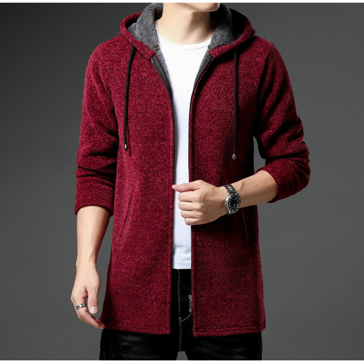 Urban leisure jacket for men with hood Lune London