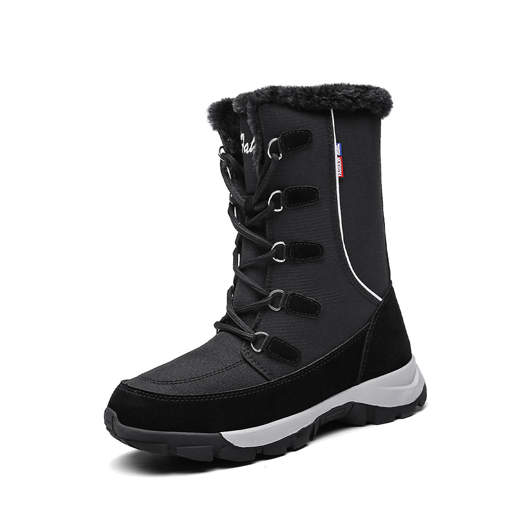Insulated winter boots for women with slip-resistant sole and soft inner lining Lune London