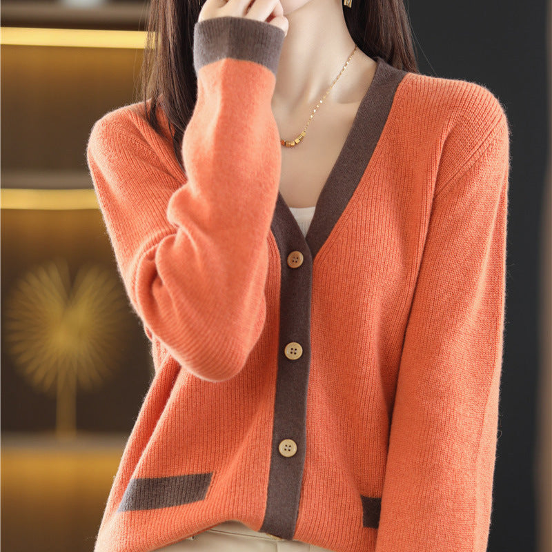 Women’s knitted jacket with natural fibers Lune London