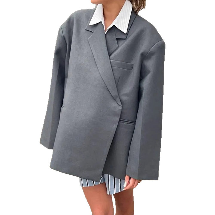 Oversized blazer for women with elegant pocket and chic lapel Lune London