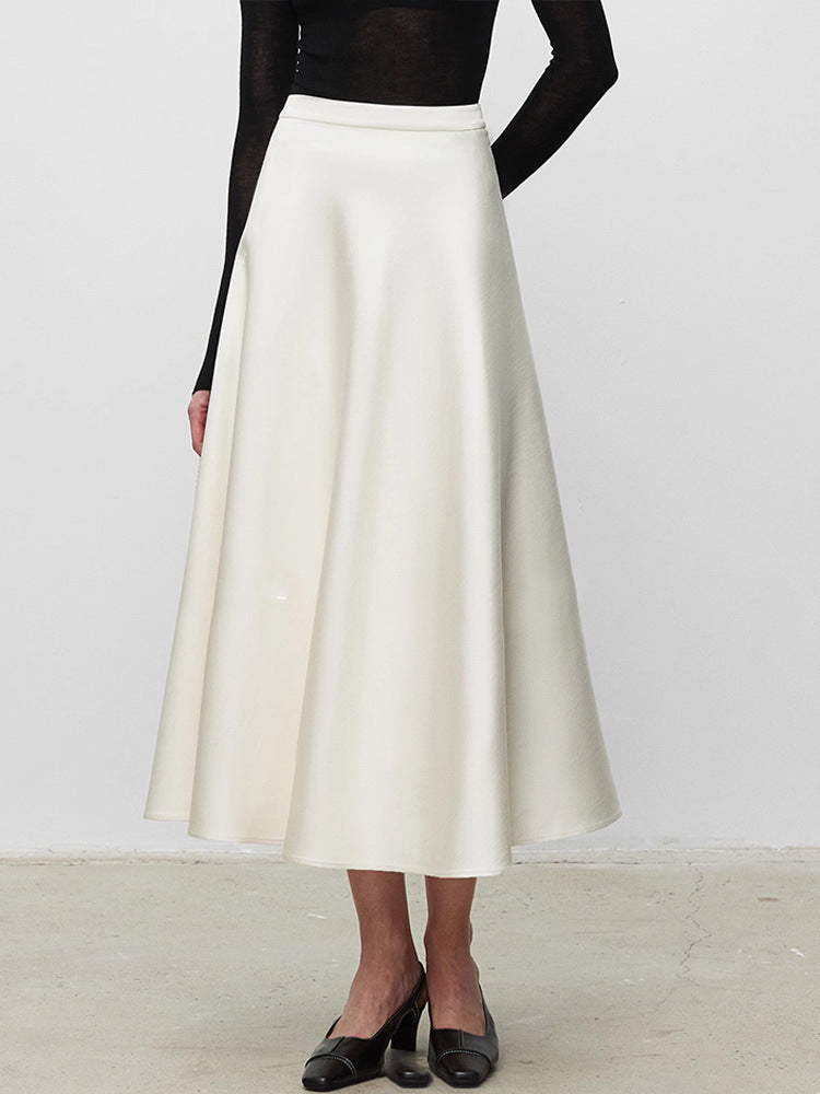 Jupe maxi élégante pour femme avec ourlet fluide Chic & Stil