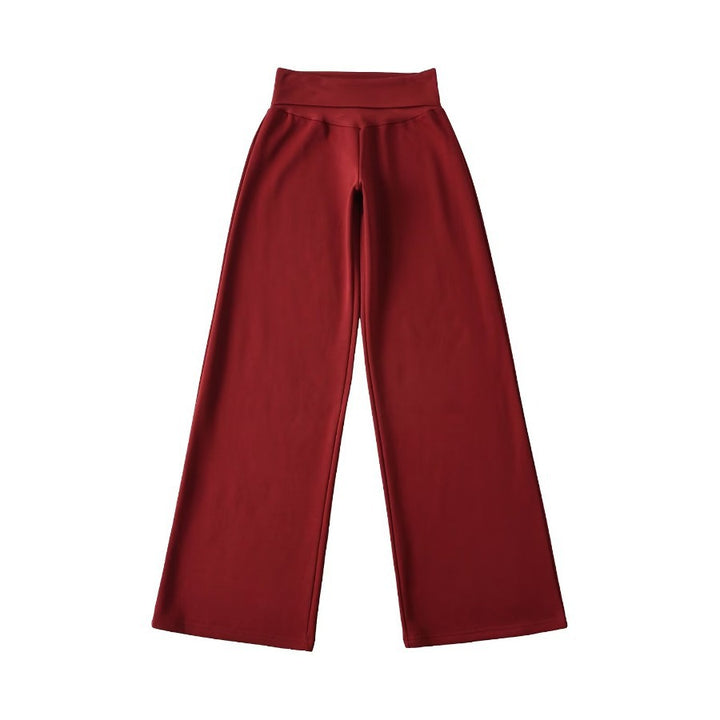 Loose-fitting jogger pants for women with high waist and soft texture Lune London