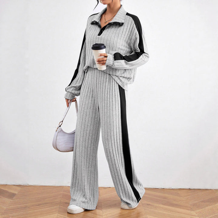Women's leisure set with sporty accents and stylish stretch material Lune London