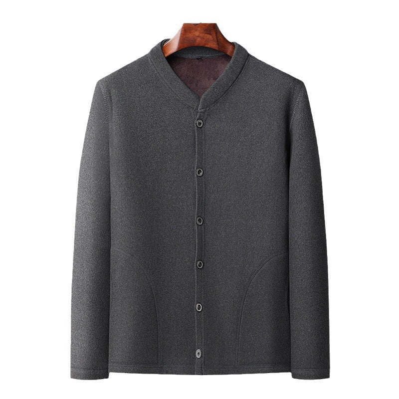 Women Classic knitted cardigan with elegant button placket Lune London