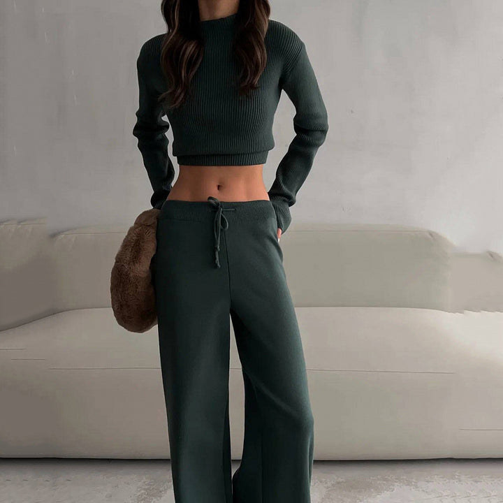 Ladies lightweight knit loose fit ensemble Lune London