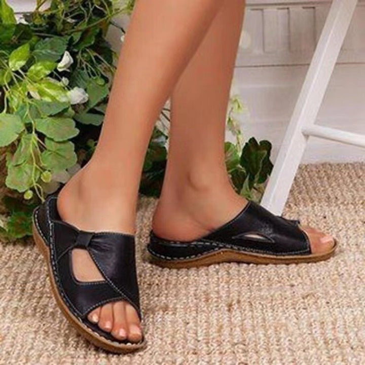 Women stylish comfort sandals flip-flop Lune London