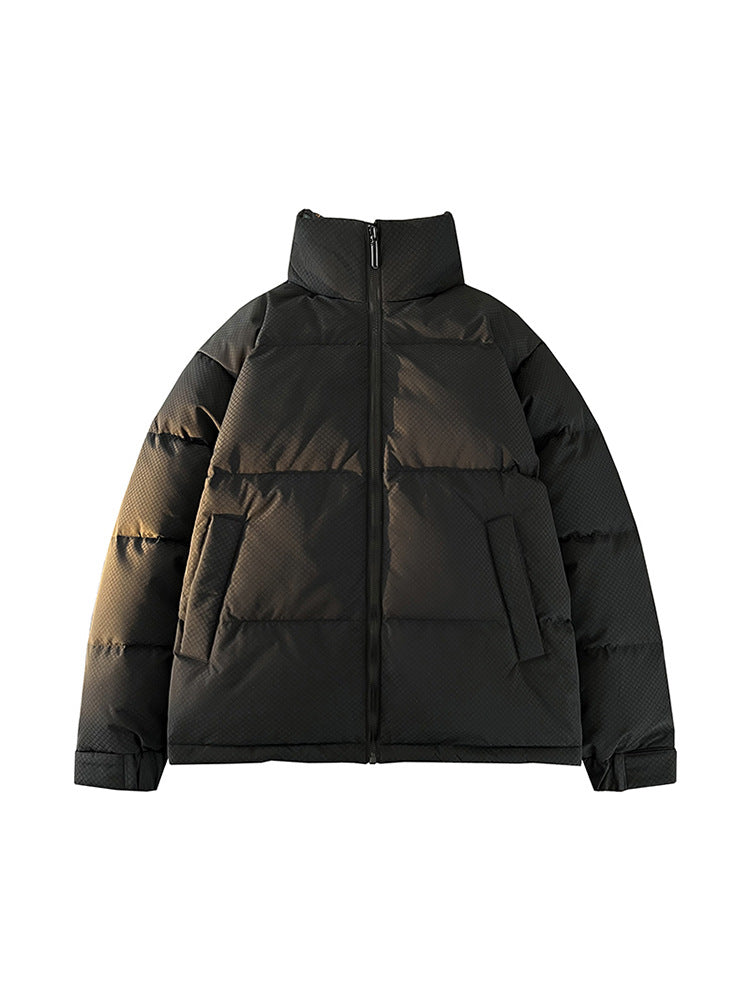 Easy-care quilted jacket for women with high collar and side pockets Lune London