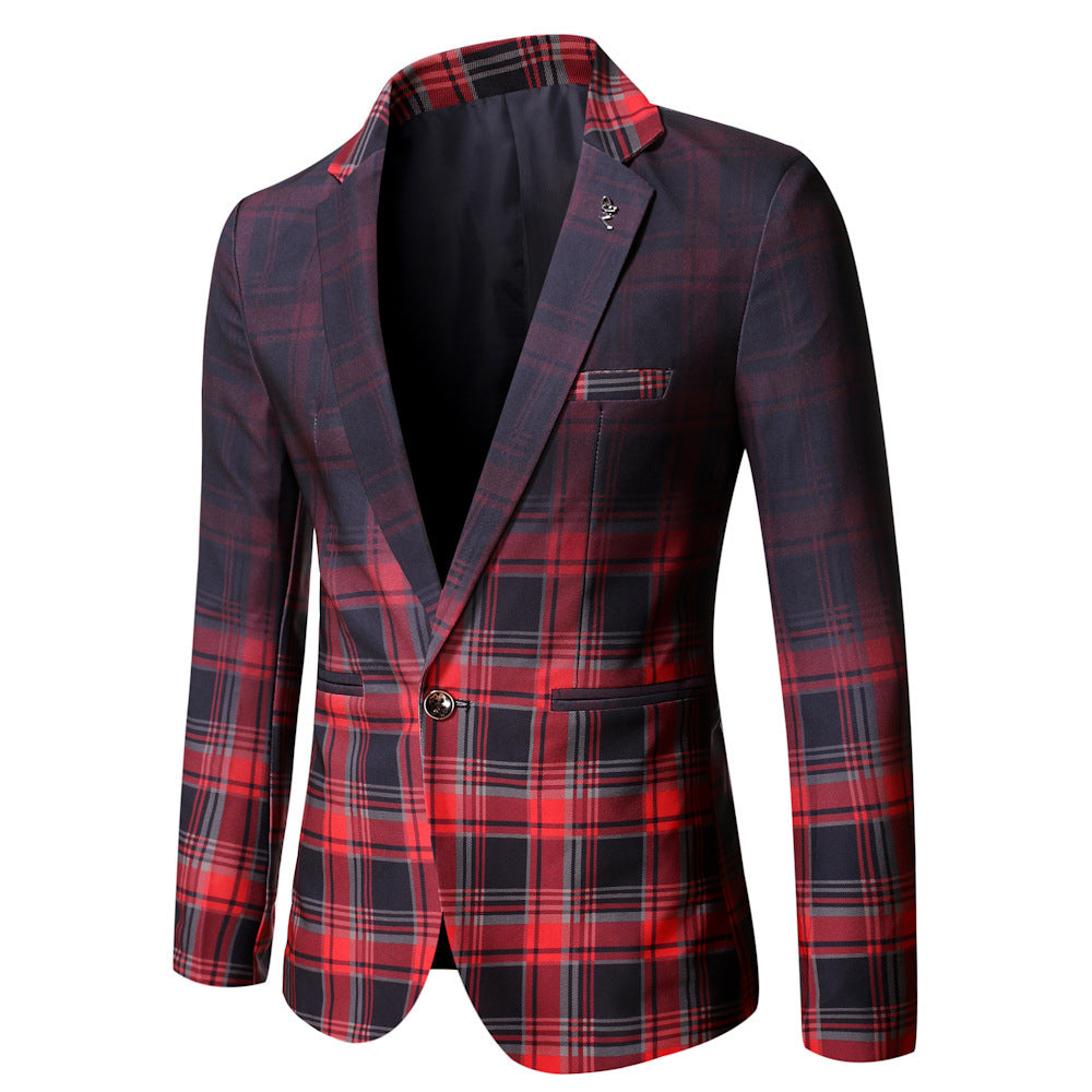 Men's checkered fashion / blazer Lune London