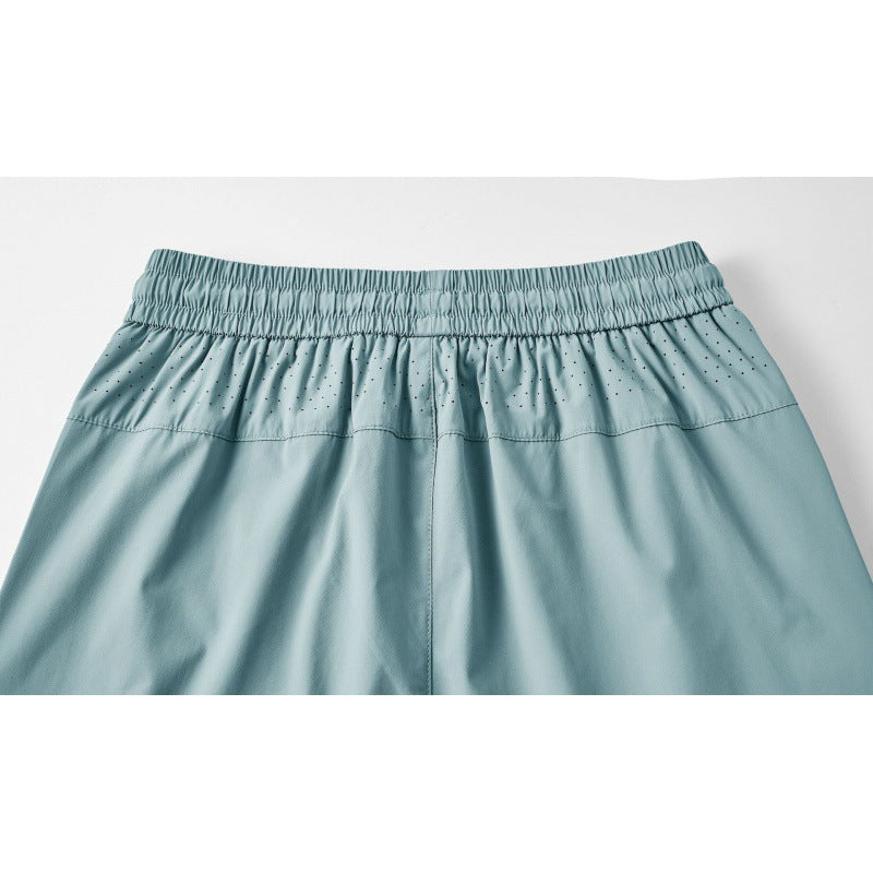 Leisure pants for men with elastic waistband and breathable inserts Lune London