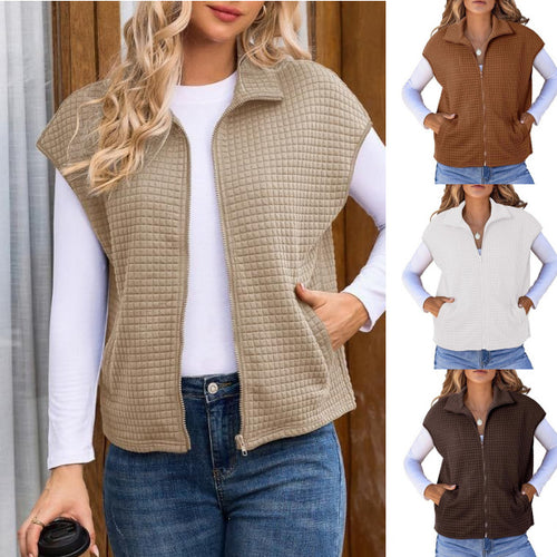 Dames gilet à fermeture éclair Chic & Stil