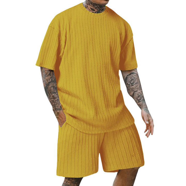 Modern leisure set for men with structured design Lune London