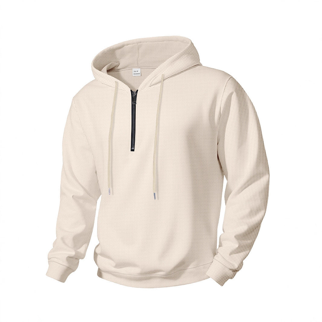 Men's sporty hoodie with innovative zipper and breathable fabric Lune London